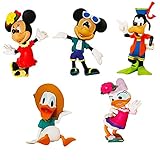 cake toppers disney wedding 【Decorazione di Torte】 Il design è interessante con una lavorazione squisita. Mini set di figure per una bella decorazione per la tua torta, cupcake, piatto di frutta dolce da tavola, ecc.
