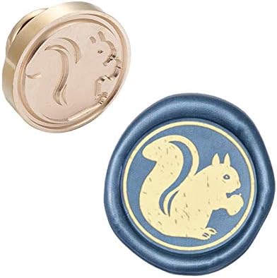 CRASPIRE Wax Seal Stamp Head Rabbit Removable Sealing Brass Stamp Head for Creative Gift Envelopes Invitations Cards Wine Bottle Decoration