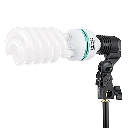 Fovitec - 1x 85 Watt Daylight Fluorescent Light Bulb for Video & Photography - [1 Pack][85 W][CFL][90+ CRI][5500K Full Spectrum] - Thumbnail 2