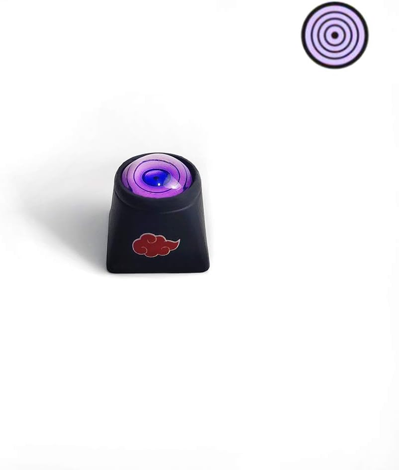 Sucrun The Sharingan Keycaps for Mechanical Keyboards (Cherry switches) (Rinnegan)