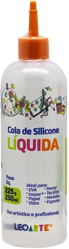 Cola de Silicone Líquida Leoarte 250ml