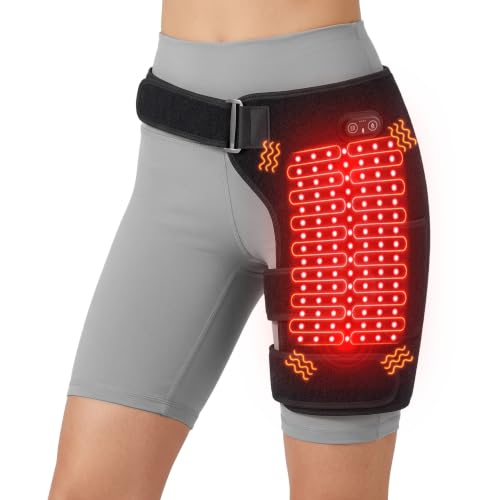 Yabuu Cordless Hip Heating Pad 660nm Red Light LED Beads &