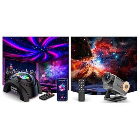 Rossetta Dual Lens Galaxy Projector & Rossetta 3D Galaxy Projector — $159.98 (20% off)
