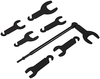 43300 Pneumatic Fan Clutch Wrench Set Removal Tool Kit Gear Assisted Positioning Tool for Ford GM Chrysler by Lucky Seven