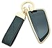 TPU Protective Key Fob Cover Case Compatible with BMW 1 2 3 5 6 7 X1 X2 X3 X5 X6 540i 550i Series Smart Remote Key Fob (Black)