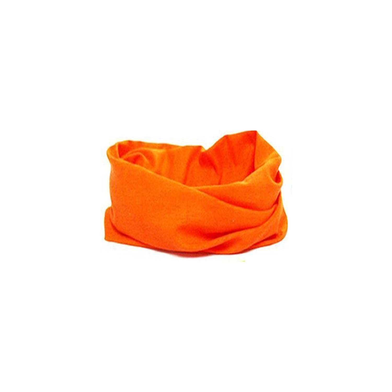 aadikart Mens Head Cover Band Bandana Stretch Hair Style Japanese Orange b-picture-34