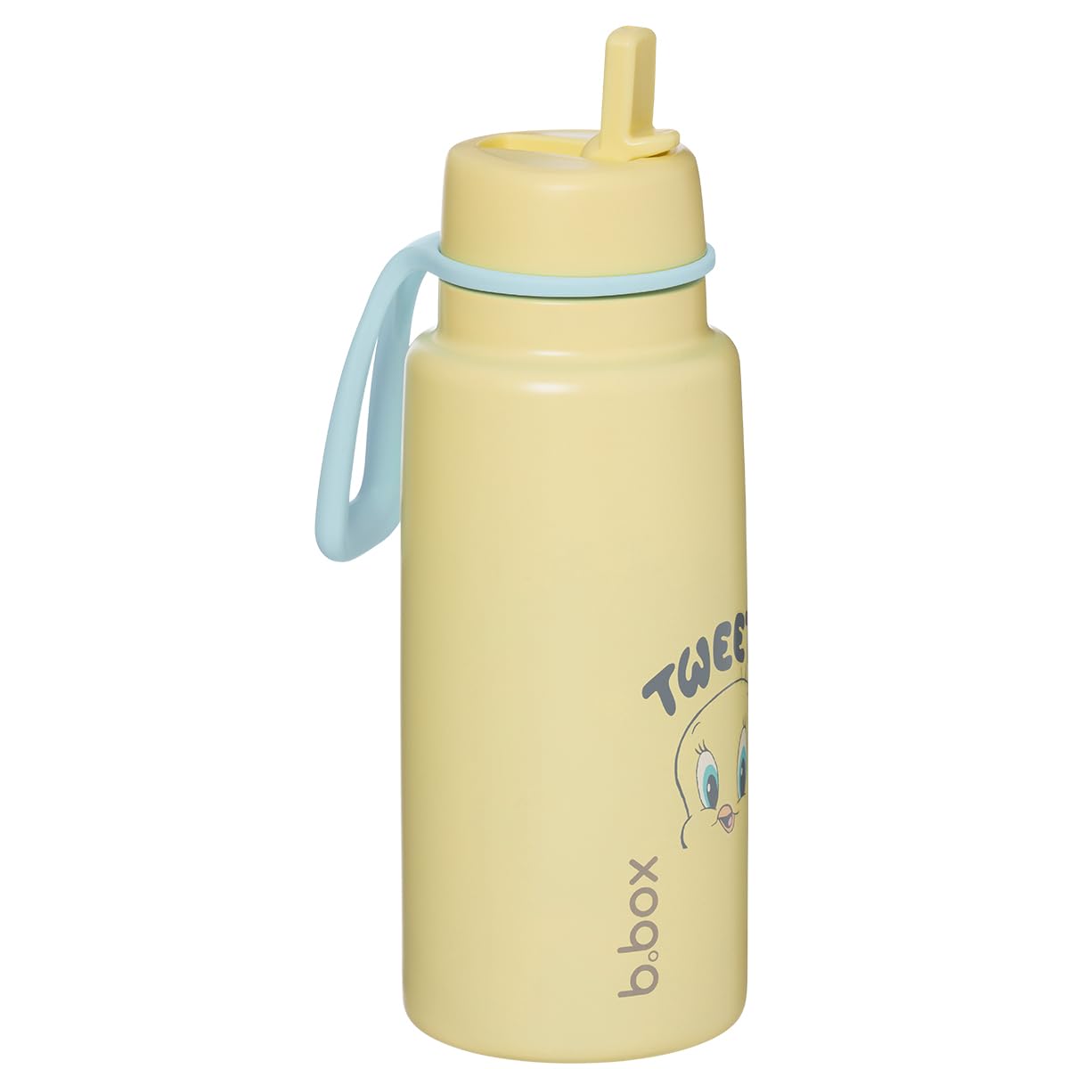 bbox Borraccia termica tripla da 1 l, in acciaio inox, con cannuccia a ribalta, mantiene le bevande fredde per 46 ore, a prova di perdite, con coperchio e cannuccia, per viaggi, palestra e scuola