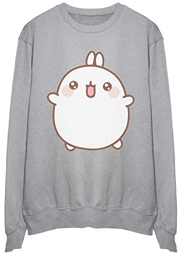 Sweatshirt Pullover Large Bunny Time vetement ample confortable pour homme et femme