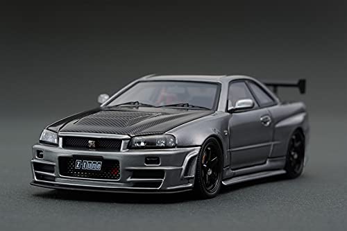 イグニッション1/43 Nismo R34 GT-R Z-tuneガンメタリック Amazon | イグニッションモデル 1/43 ニッサンスカイライン GT-R Nismo