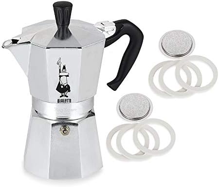 Original Bialetti 6-Espresso Cup Moka 