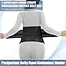 ChongErfei Postpartum Belly Band & Abdominal Binder Post Surgery Compression Wrap Recovery Support Belt (S/M, Black)