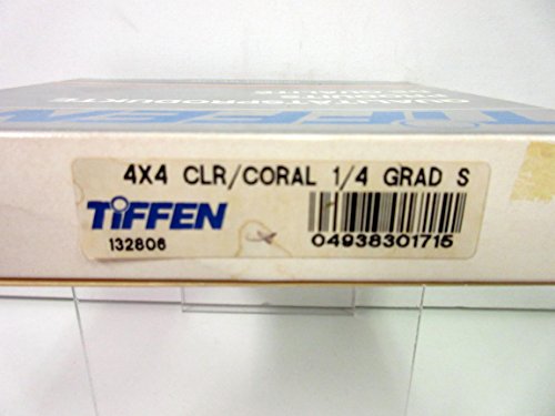 Tiffen 4 x 4 Coral 1/4 Soft-Edge Graduated Filter