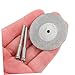 DOITOOL 1set Cutting Discs Mandrel Versatile Rotary Tool Cutting Wheels for Metal Ceramics Tile and Wood Compact Design for Easy Handling and Multi-Functional Use