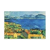 XuXueCC Paul Cezanne Wandkunstdrucke, Gemälde, Poster, 