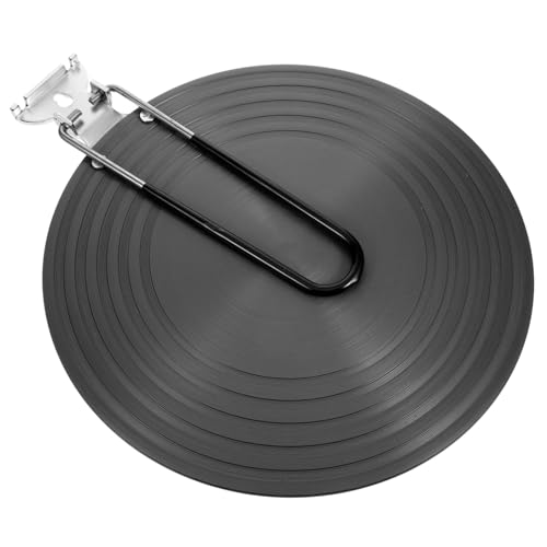 FIXOSHEE Difusor de Calor Portátil de Aluminio para Cocina Placa Difusora de Inducción y Gas Adaptador para Cocción Uniforme y Rápida con Película para Descongelar Alimentos