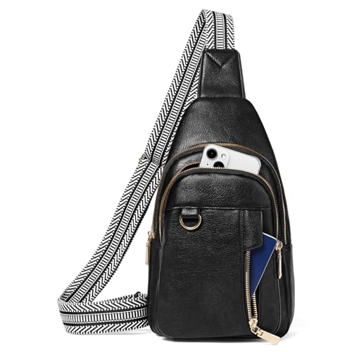 Petit sac à main à bandoulière noir compact contre l'encombrement des grands sacs