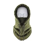Balaclava Face Mask for Cold Weather - Windproof Ski Mask - Thermal Heavyweight Head Hood for Men and Women… Green
