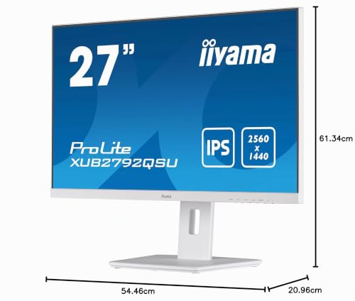 iiyama XUB2792QSU-B5-27, IPS, 2560 x 1440/75Hz, 1D1H1DP, Has