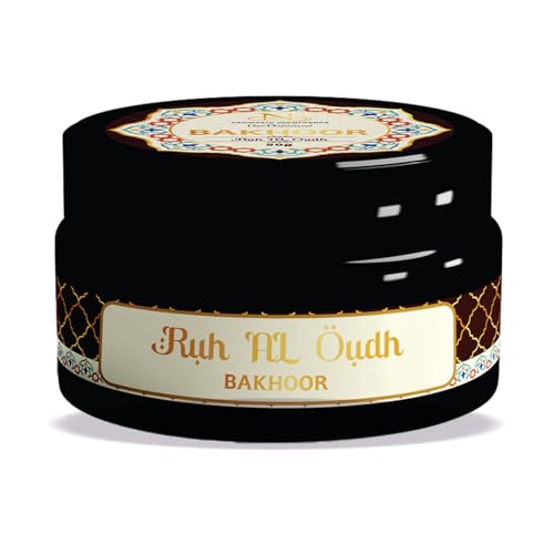 Image of Devdarshan Ruh Al Oudh Bakhoor (50g) Pack of 1 | Premium Long-Lasting Oriental Aroma | Natural Resin for Home Fragrance, Meditation & Relaxation | Luxurious Scented Bakhoor