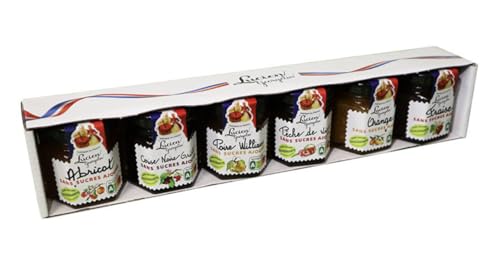 Lucien Georgelin Assortiement de 6 préparations Sans Sucres Ajoutés le lot de 6 x47g NUTRISCORE A