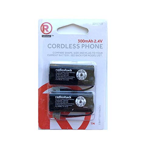 Enercell 2.4V 300Mah Ni-Mh Cordless Phone Battery - 2-Pack Batteries #TOP1