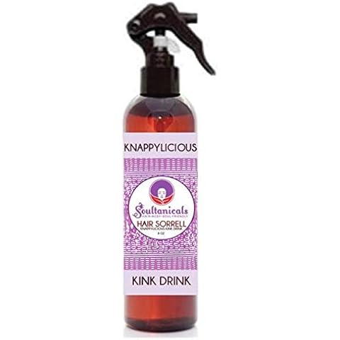 Soultanicals Hair Sorrell Knappylicious Kink Drink 8 oz by Soultanicals Cover