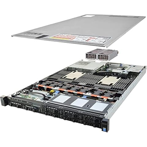PCSP PowerEdge R630 8B SFF Server, 2X Intel Xeon E5-2699 v4 2.2GHz (44-cores Total), 8X 2TB SSD, H730p RAID, 2X 10GbE+ 2X 1GbE NIC (Renewed) (512GB DDR4) Cover