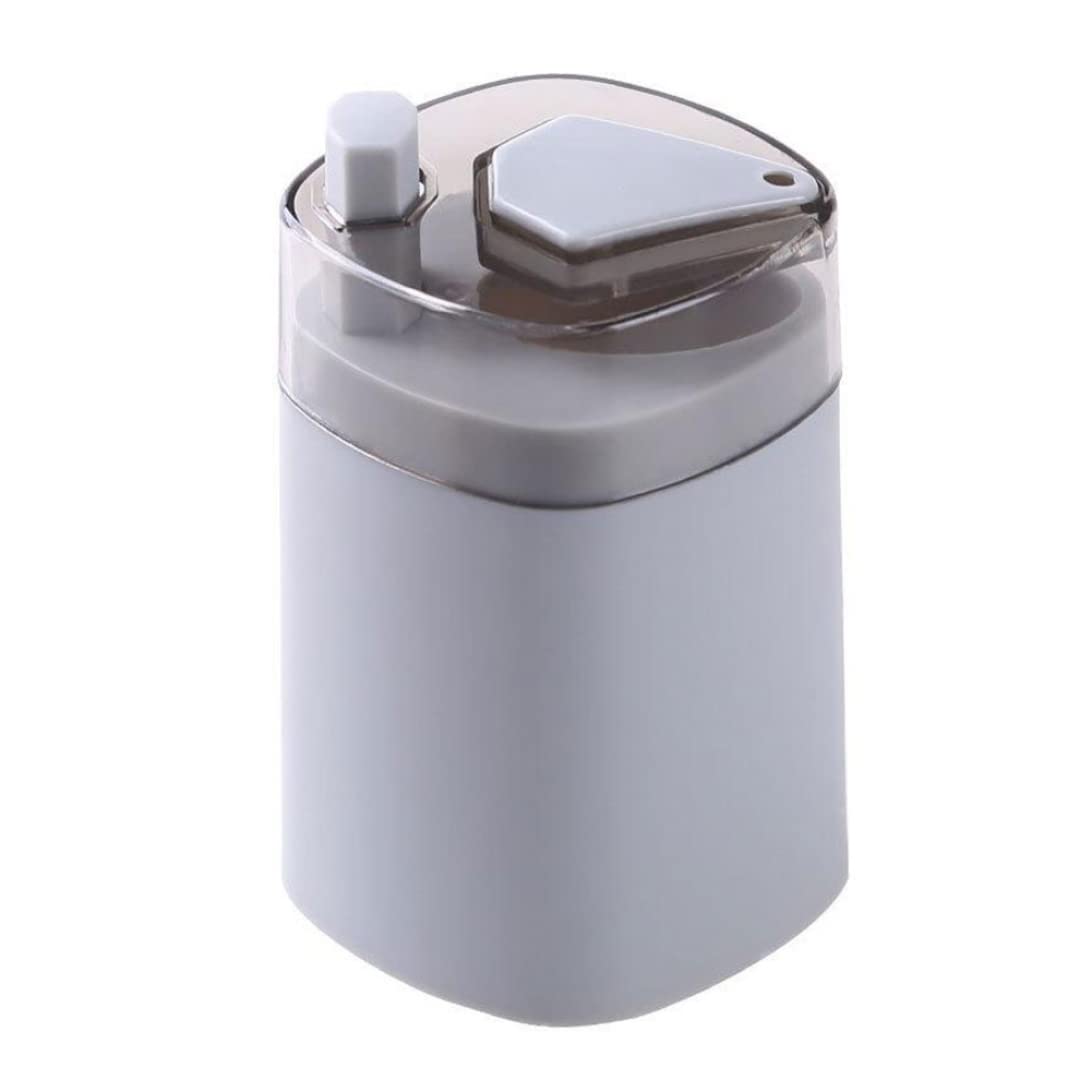 Automatic Toothpick Holder Dispensers,Pop-Up Automatic Tooth Pick Dispenser,Sturdy Safe Portable Storage Box for Kitchen Restaurant - Gray