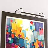 Cocoweb 16 Inch Tru-Slim Mahogany Bronze Picture Light - LED, 2700K, Adjustable Arm, Plug-in, Toggle Switch, Sleek and Compact Design