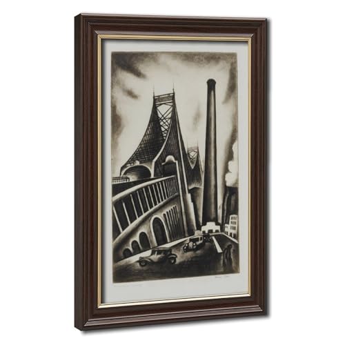 Impression du pont Queensboro Howard Norton Cook - Cadeau déco murale idéal