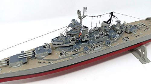 Atlantis Uss Iowa Big Battleship Plastic Model Kit 1/535 Toy And Hobby #TOP5