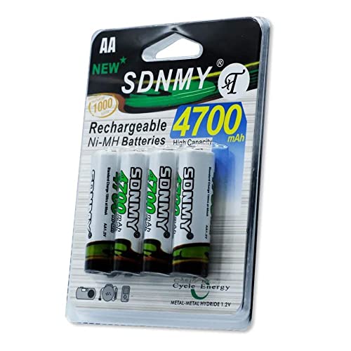 Pilha Recarregável AA 4700mAh Blister com 4 unidades
