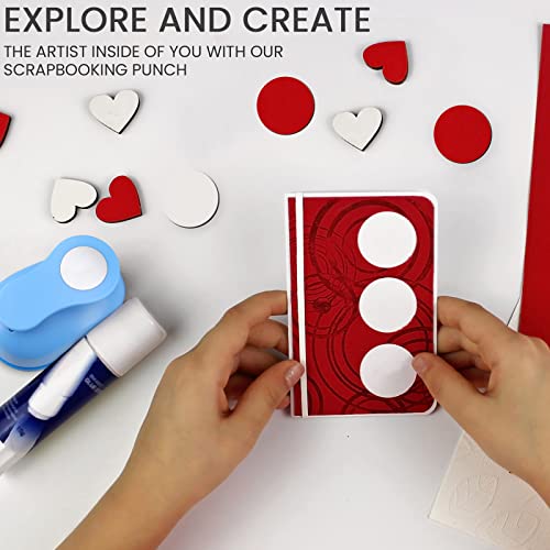 Myartool Circle Paper Punch, 1.5 Inch Circle Punches For Paper Crafts, 38Mm Circle Hole Punch For Making Scrapbook Pages, Memory Books, Card Making, Journals, Gift Tags, Homemade Confetti #TOP6