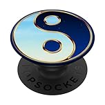 Yin Yang Blue Pop Socket for Phone PopSockets Yin Yang PopSockets Adhesive PopGrip