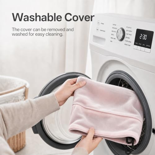 Image of Sunolga Door Draft Stopper, Removable Washable Cover, 38 inch, Pink