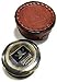 NauticalMart Pirates of Caribbean Jack Sparrow 2" Pocket Antique Brass Compass W/Beautiful Leather Case