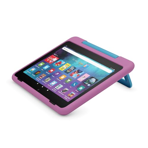 Amazon Kid-Friendly Case for Fire HD 8 tablet (Only compatible with 12th generation tablet), Jungle Cat by Amazon - Used condition - US$25.64