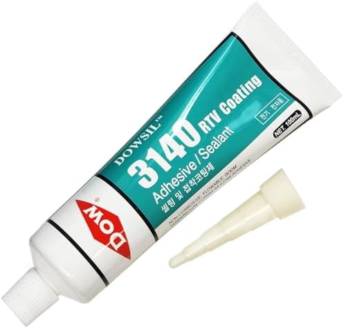 Dow 3140 Epoxy RTV Coating 100ml [3.38 Oz] Tube Silicone Adhesive Sealant by Laoneer
