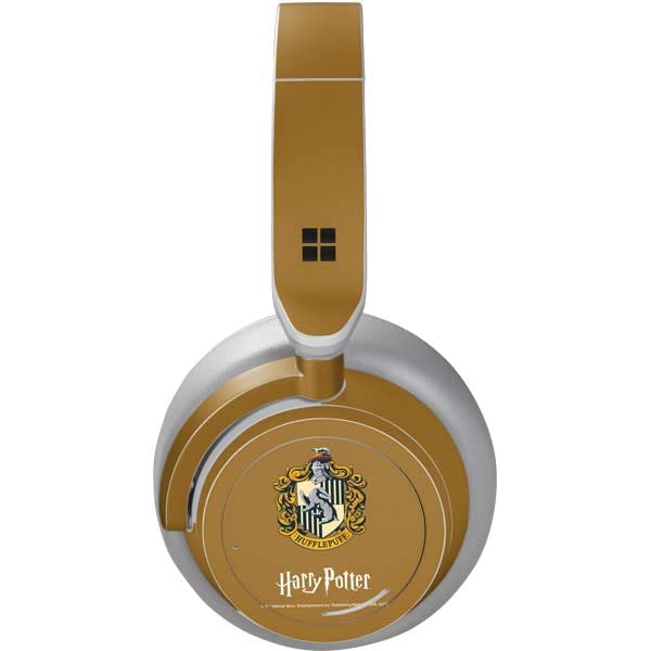 Skinit Decal Audio Skin Compatible with Surface Headphones - Officially Licensed Warner Bros Hufflepuff House Crest Design