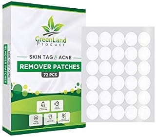 Skin Tag and Acne Remover Patches (72 Pcs) Natrual Ingredients Medicated Patches,Pimple Dries