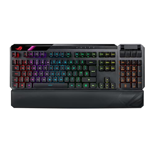 Asus Rog Claymore Ii Tastiera Gaming Wireless A Rf + Usb Nero (Kyb Rog Claymore Ii Pbt - Red Rx Switch) - Versione Uk