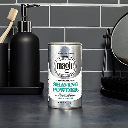 Magic Skin Conditioning Shaving Powder 4.5 oz (Pack of 4)