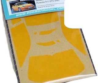 ZoomOn ZD215 1/24 ウィンドウ & ライト ペインティングマスク - ポルシェ 911 GT3 (996)