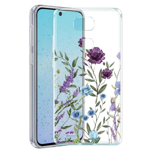 Image of YonderYM Case Compatible with Huawei Ascend Mate 7, Shockproof Thin Cover, Yellowing-Resistant Slim Transparent TPU Phone Case Patterns22