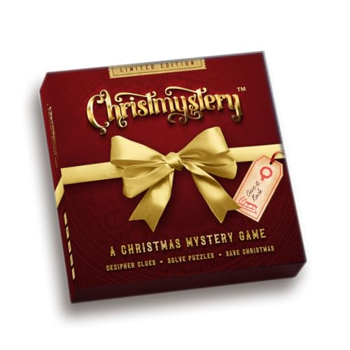 Nutty Orange ChristMystery - Christmas Escape Room Puzzle Board Game. Investigation, Detective Murder Mystery Crime Challenge for Adults & Teens, Couples Date Nights or Solo