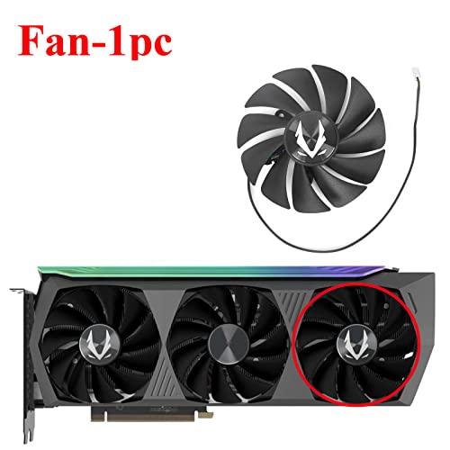 Inrobert 88Mm Ga92S2U Rtx3070 Rtx3080 Graphics Card Fan For Zotac Rtx 3070 3080 Ti Amp Holo Video Card Cooler (Full Set Fan) #TOP3