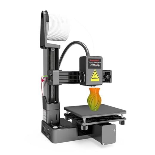 Stampante 3D di Stampa 3D da Mm per Principianti con Filamento TPU PLA da 1,75 Mm, Supporta PC o OS X, Facile da Usare, Silenziosa, Portatile, Rimovibile Piattaforma (Spina