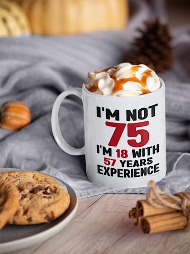Vivulla68 75Th Birthday Gifts For Men, 75Th Birthday Gifts For Women, Gifts For 75 Year Old Men Woman, 1948 Birthday Gift For Men Women, 75Th Birthday Mug For Mom Dad, 75Th Birthday Cup With Keychain #TOP5