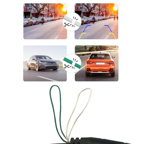 Image of HD Car Backup Camera CVBS Night Vision Rear View Camera with 20mm /0.78 inch Opener 170ﾟ Wide Angle Front /Rear View Cam