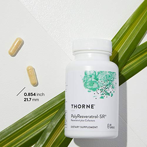 Thorne Polyresveratrol-Sr - Trans-Resveratrol Supplement For Healthy Aging - 60 Capsules #TOP2